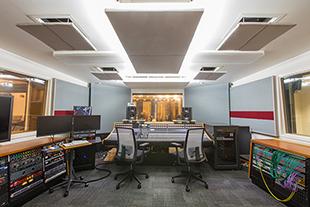 recording studio control room